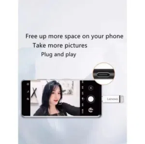 فلاشات ميموري 2 تيرا بايت 2000 جيجابايت  2000 جيجابايت تركيب علي أي جهاز موبيل فون  مزود بمدخل USB C