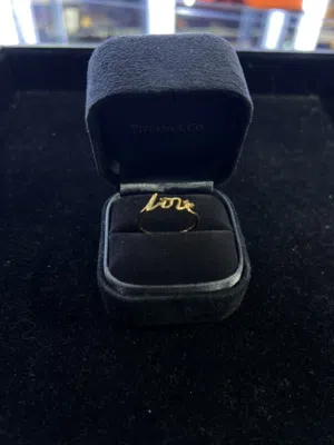 Authentic Tiffany & Co. Love Ring 18K Yellow Gold – Pre Loved with Box