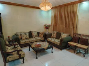 طقم كنب خشب لاتيه وزان