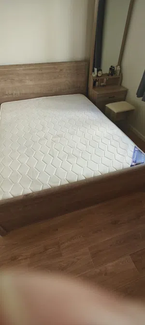 3 things -Excellent condition Bed, Mattress and Dressing table for sale