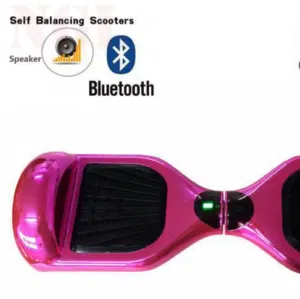 HOVERSTAR Hoverboard مع مكبر صوت بلوتوث ، سكوتر ذاتي التوازن مع أضواء LED ، جناح لوحات تحوم كهربائي