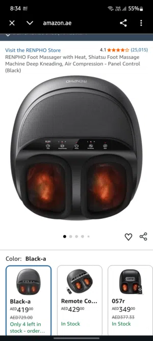 This RENPHO Foot Massager Machine