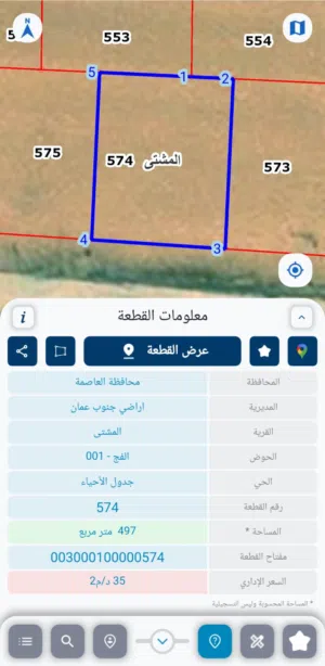 Mixed Use Land for Sale in Amman Al-Mushatta