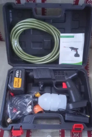 جهاز غسيل السيارات ، و يستعمل لغسيل ورش الأشجار ، السعر :  90 درهم