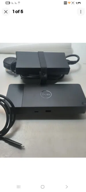 شواحن لابتوب ديل متنوعه اصليه بحال الوكاله dell dock station for multi display & multi USB