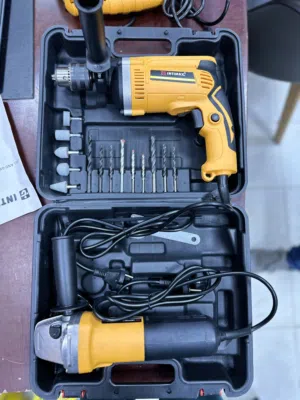 طقم جرندر و دريل drill and grinder