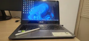 ASUS vivobook flip 14 Fast laptop, with ASUS pen. Windows, NVIDIA graphics, 14 inches