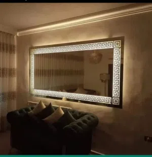 تصميم وتركيب كافه اعمال الزجاج والمرايا وواجهات السوكريت