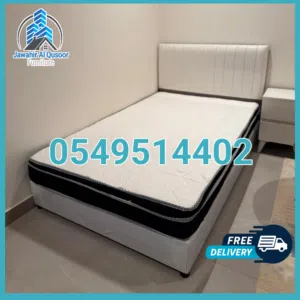 سرير نفرونص 190*120 مع المرتبه طبي مع التوصيل و تركيب