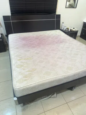 Bed + Mattress for 600 Sar ( negotiable )