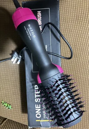 One step hair dryer and styler