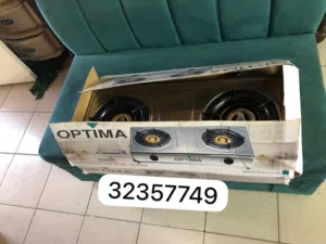 Gas Cylinder with Double Burner Gas Stove – Good Condition