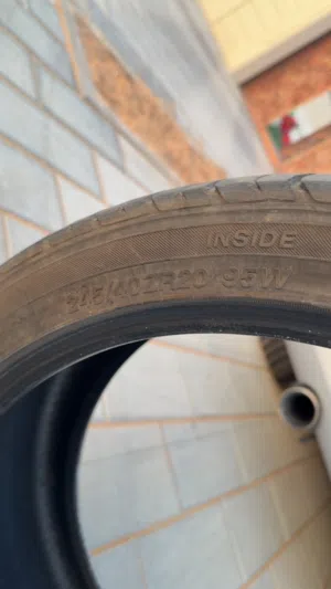 تايرين للبيع صنع الصين مقاس (245/40 R20)  حط سعرك وشله باقي التفاصيل بالوصف