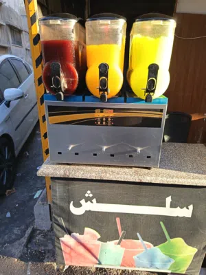 مكينة سلش شغالة مية مية