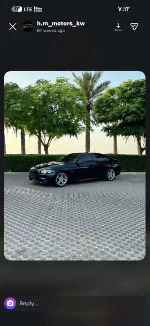 M sport package 520i 2016