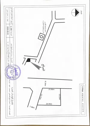 قطعه ارض للبيع طريق المطار