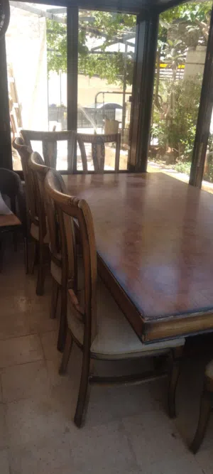 طاوله سفره بحاله جيده