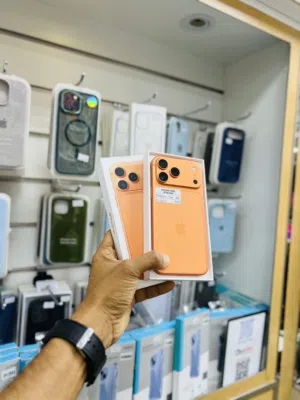 Iphone 17 promax 256 GB orange 100% battery Less used