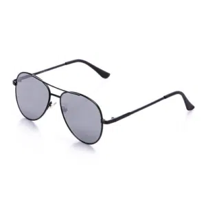 Dalydress Mirror Metal Sunglasses - Silver & Black