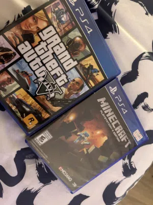 GTA 4 new and Minecraft CD new