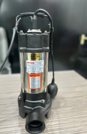 عطاس مياه المجاري مع نظام القطاعة قوة 2 حصان من شركة APOLLO