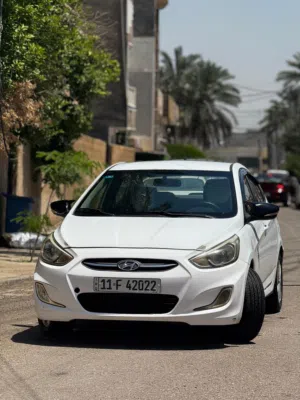 اكسنت خليجي 2016 اللون ابيض محرك 1400 تبريد ثلج