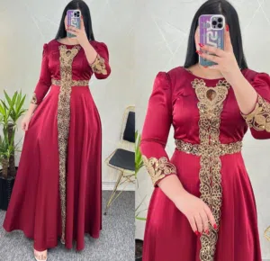 فستان مناسبة خامه جنن بارد
