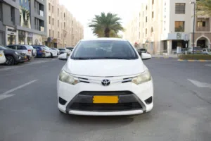 تويوتا ياريس بيضاء 2014 toyota Yaris 2014