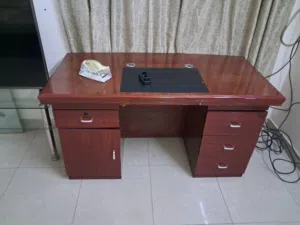 heavy wooden Office table only 15 BD