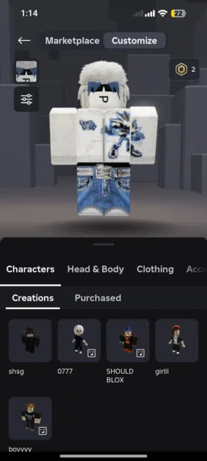 حساب روبلوكس قوي