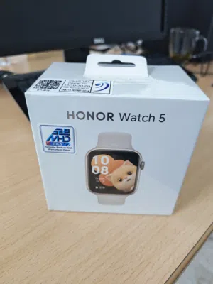للبيع – ساعة أونر 5 / Honor Watch 5 (ذهبي – جديدة وكالة عمان)
