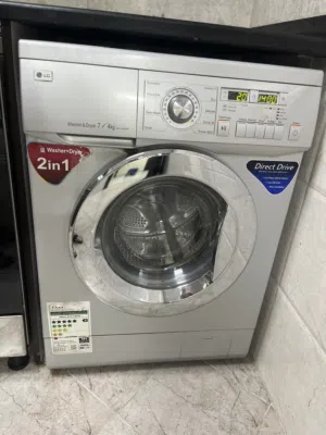 غسالة ونشافه lg 7kg