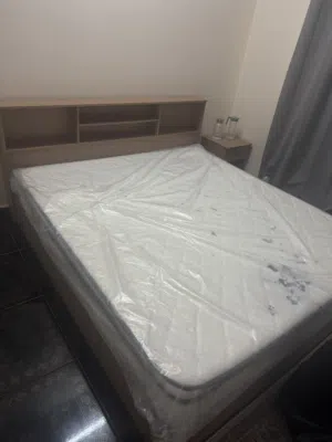 Bed Mattress,cupboard,dressing table,nightstand all set