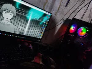 pc كيمنك كامله مع شاشه وكيبورد وماوس