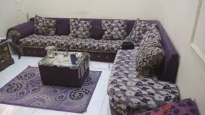 غرفتين نوم / طقم جلوس / دولاب اطفال