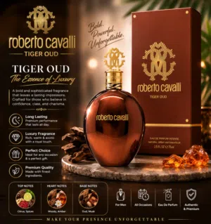 Roberto Cavali tiger Oud 100% Original Perfume!