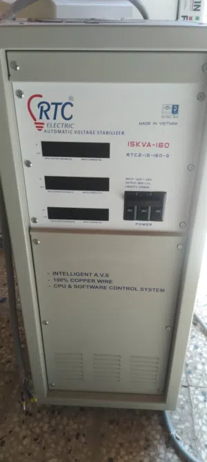 منظم كهربائي380v رافع جهد15kva