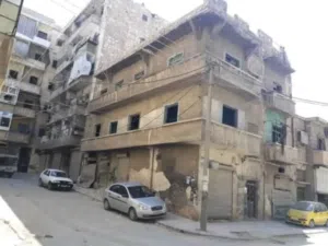 للبيع محضر 200 متر طابقين مع 5 محلات ارض ديار طابو اخضر العنوان طلعت مخفر  الشعاربعدكازيه القدسي500م