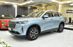 Haval H6 2.0 GDiT ( 2023 Model ) in Blue Color GCC Specs