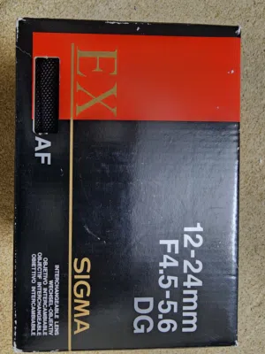 sigma 12-24 4.5-5.6 for nikon عدسه للنيكون