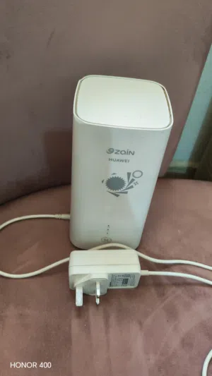 راوتر هواوي فايف جي شغال ع شركه زين موديل H112 - 370 شغال فقط ع شركة زين Zain 5G Router