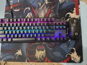 للبيع ماوس لوجيتك gpro و كيبورد ستيل سيريس apex 7 TKL