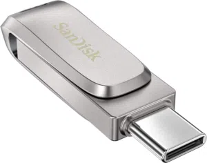 SanDisk Ultra Dual Drive Go USB Type-C 32GB فلاشة مزدوجة – USB-C + USB-A حل عملي وسريع للاستخدام