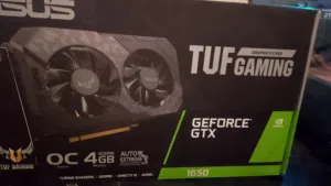 asus tuf gaming geforce gtx 1650 oc 4gb