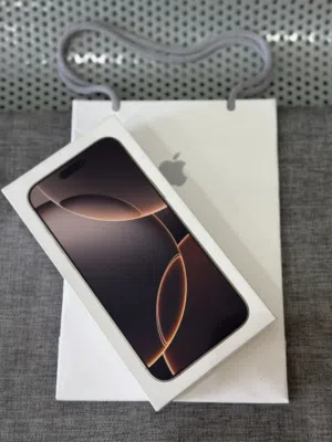 ايفون 16 pro max جديد 1TB ضمان ابل كير