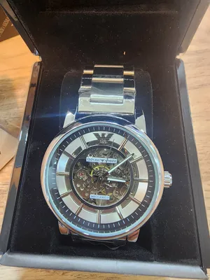 Giorgio Armani . Automatic . Silver . New0