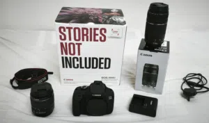 Slightly Used Canon EOS 4000D (NIS) DSLR Camera