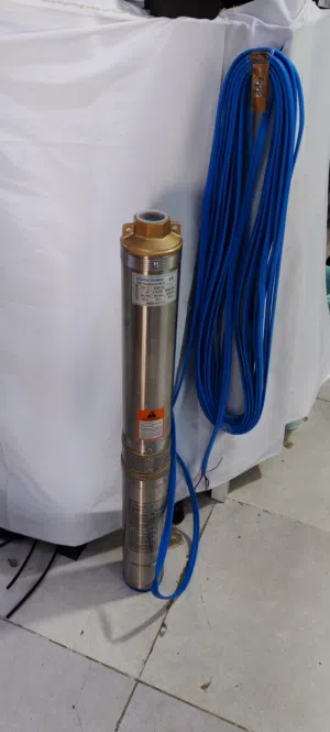 غطاس ماي سحب ماء ل الرق الرج الطوي يسحب ماء 1 hp حصان SUBMERSIBLE MOTOR اصلي ملف نحاس ايدون edon