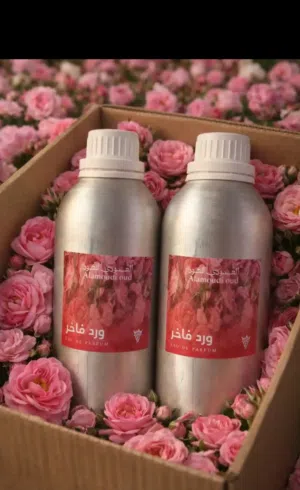 دهن ورد طبيعي فاخر وفرصة للتجار او للافراد