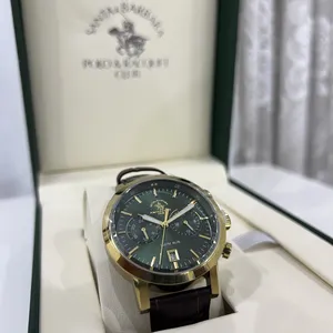 Santa Barbara Polo . Analog Quartz . Gold . New1